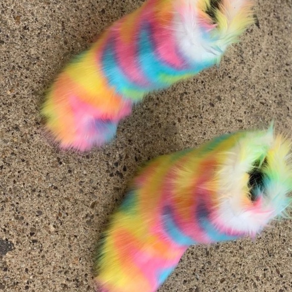 Marshmallow Colorful Boots - Picture 2 of 4